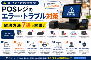 POSレジのエラー・トラブル対策