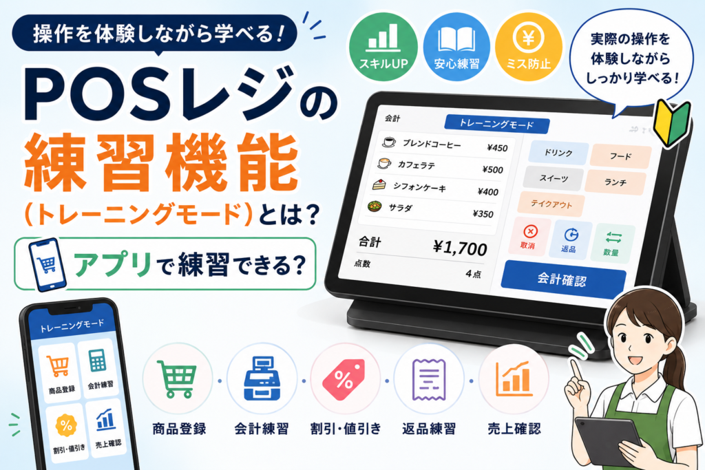POSレジの練習機能