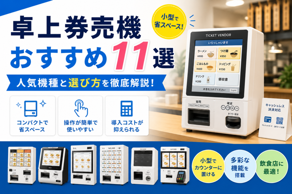 卓上券売機おすすめ
