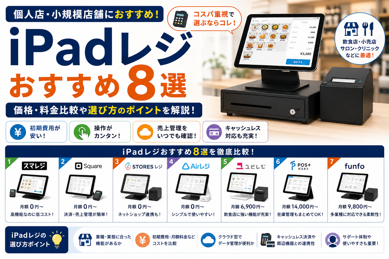 iPadレジおすすめ