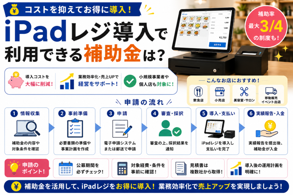 iPadレジの補助金