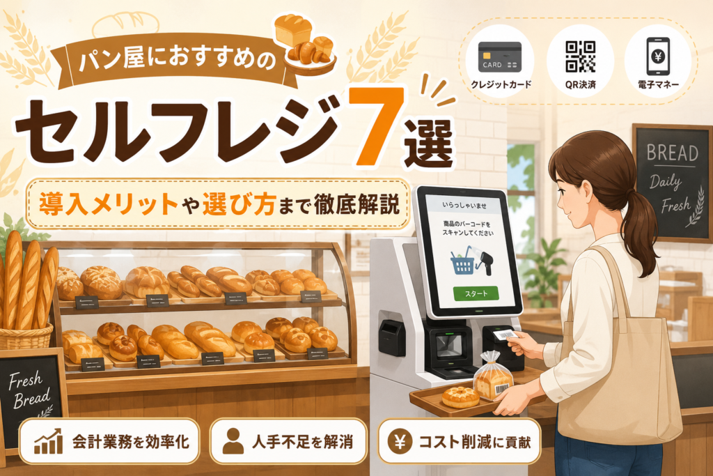 パン屋のセルフレジ