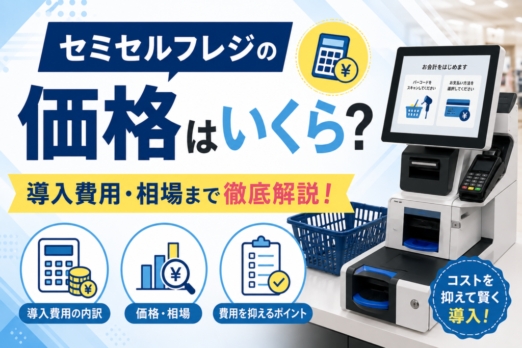セミセルフレジの価格
