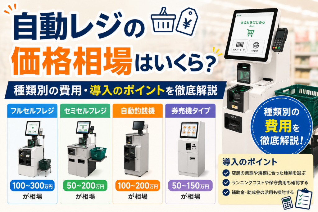 自動レジの価格相場