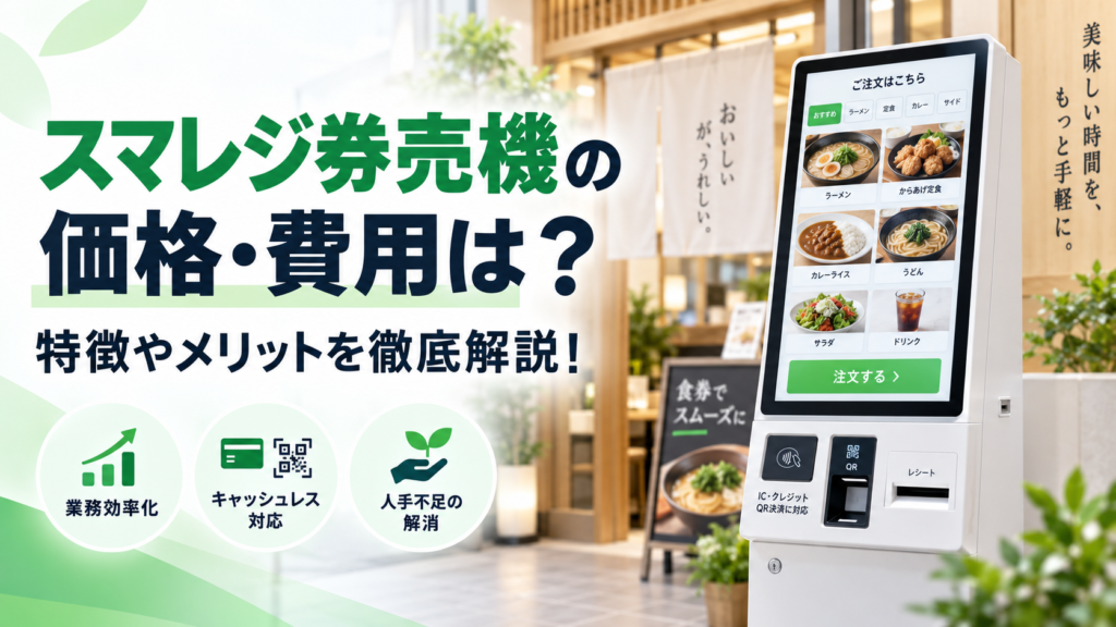 スマレジ券売機