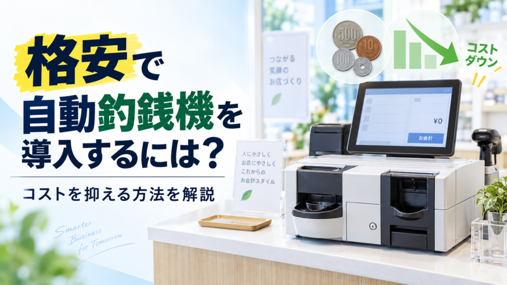 格安の自動釣銭機とは？
