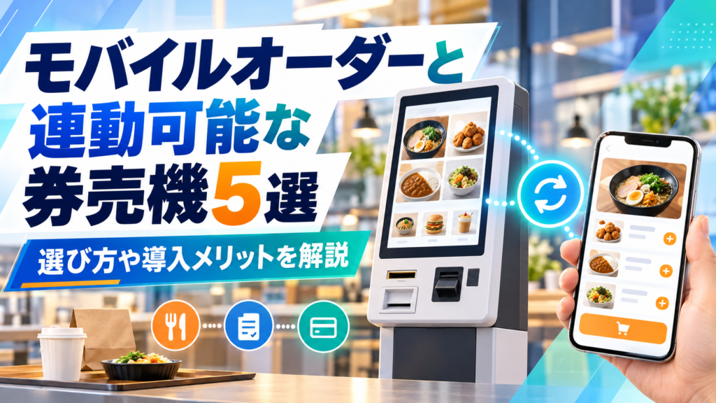 モバイルオーダー券売機